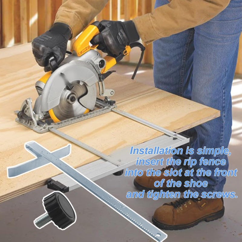 GEAIN DW3278 Circular Saw Rip Fence For DEWALT DCS570P1 DCS570B DCS575T2-AR Circular Saw - Image 5